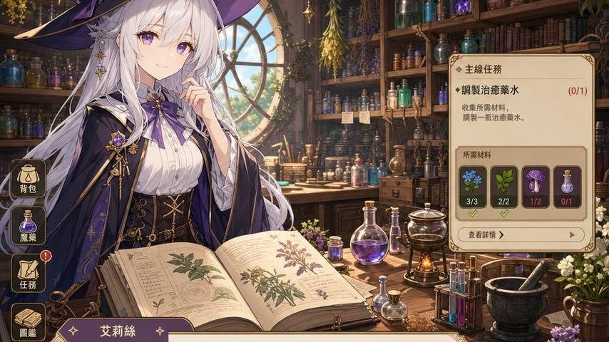 魔女秘药 中文界面 玩法截图 4