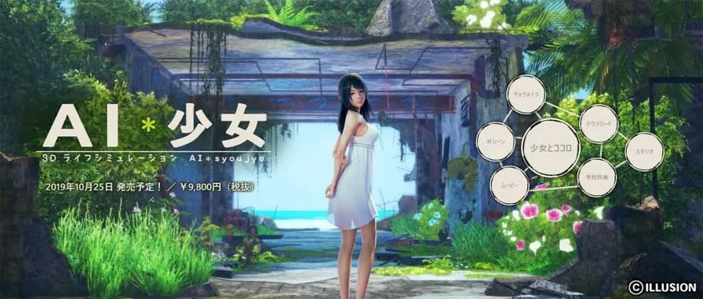 AI少女 探索场景 资料图