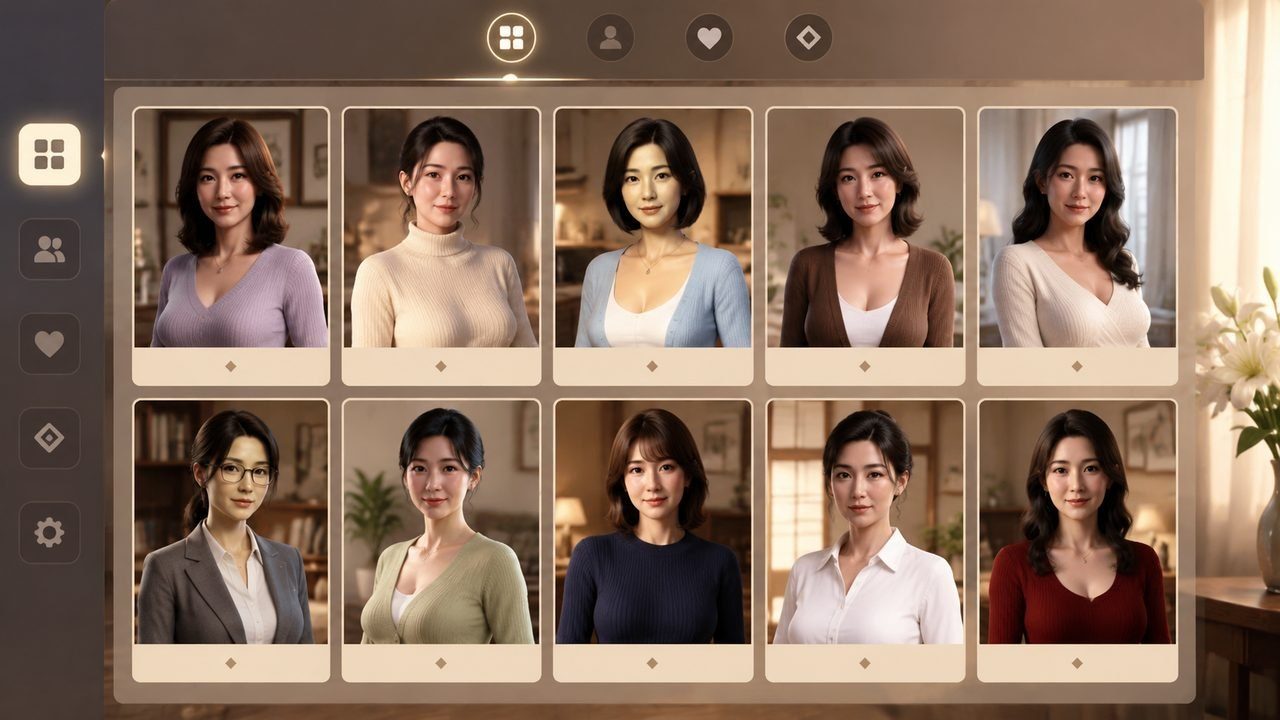 熟女日 多路线剧情 演示图 3